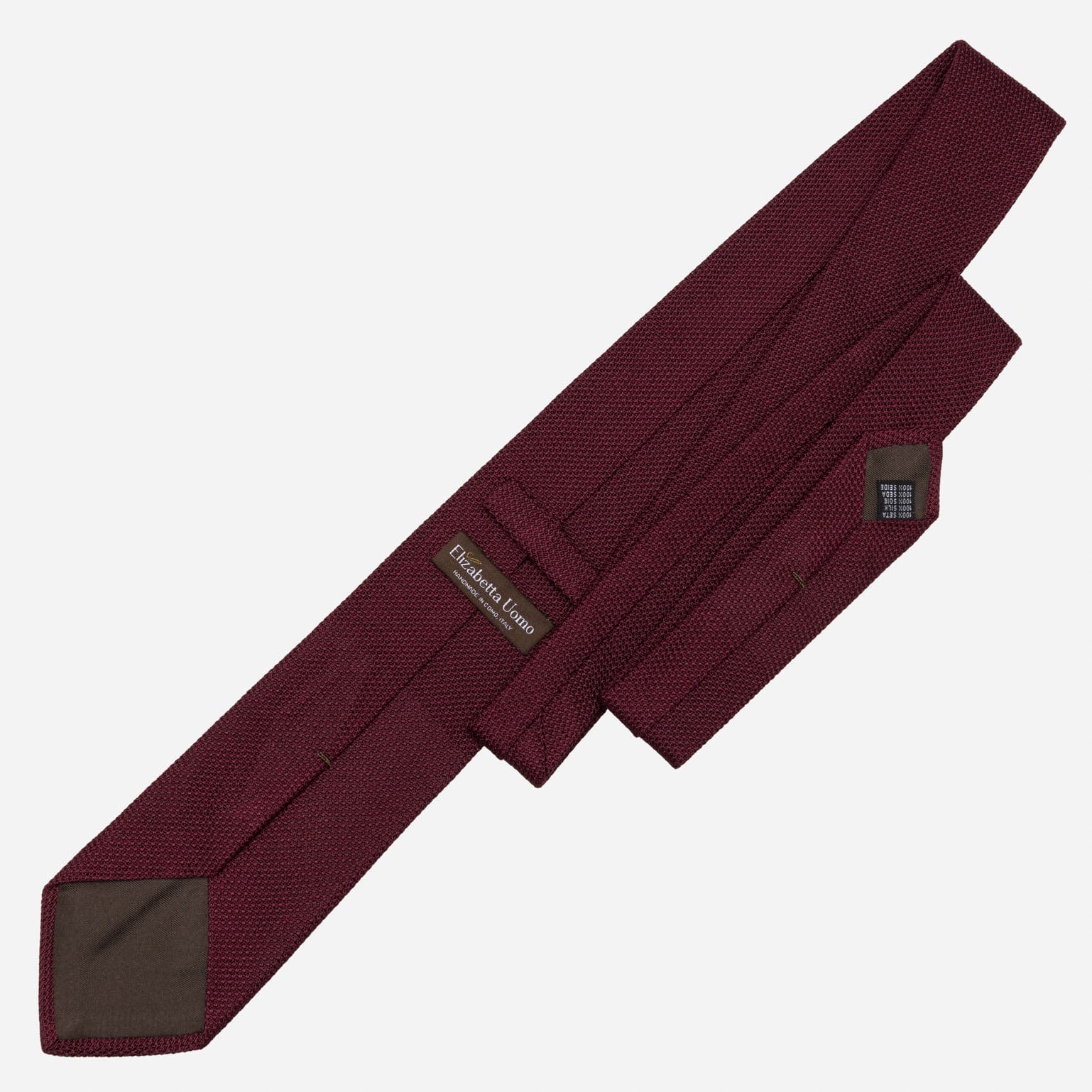 Chianti - Burgundy Silk Grenadine Tie - My Men's Shop