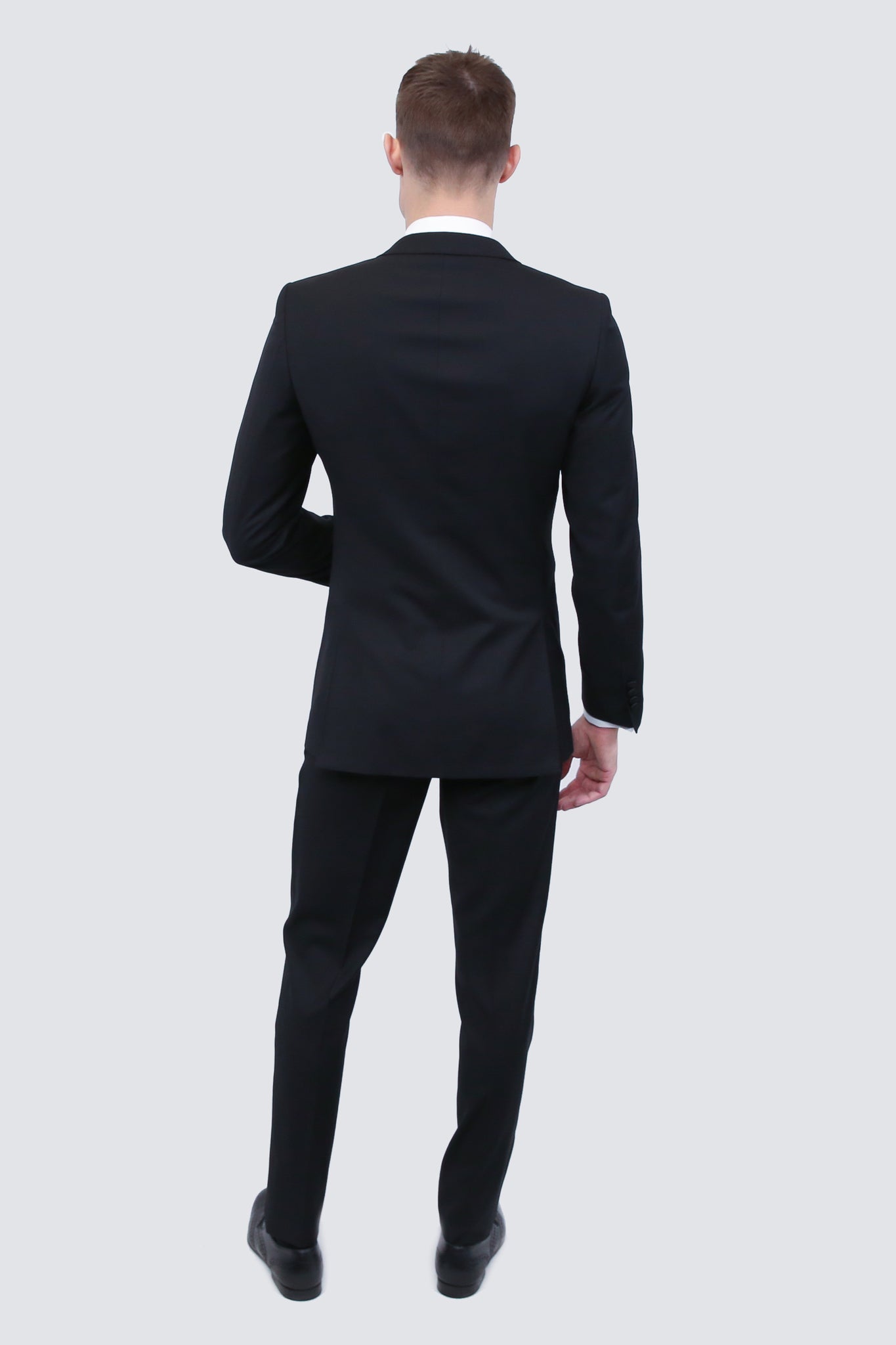 Tailor's Stretch Blend Black Tuxedo | Modern or Slim Fit - My Men's Shop