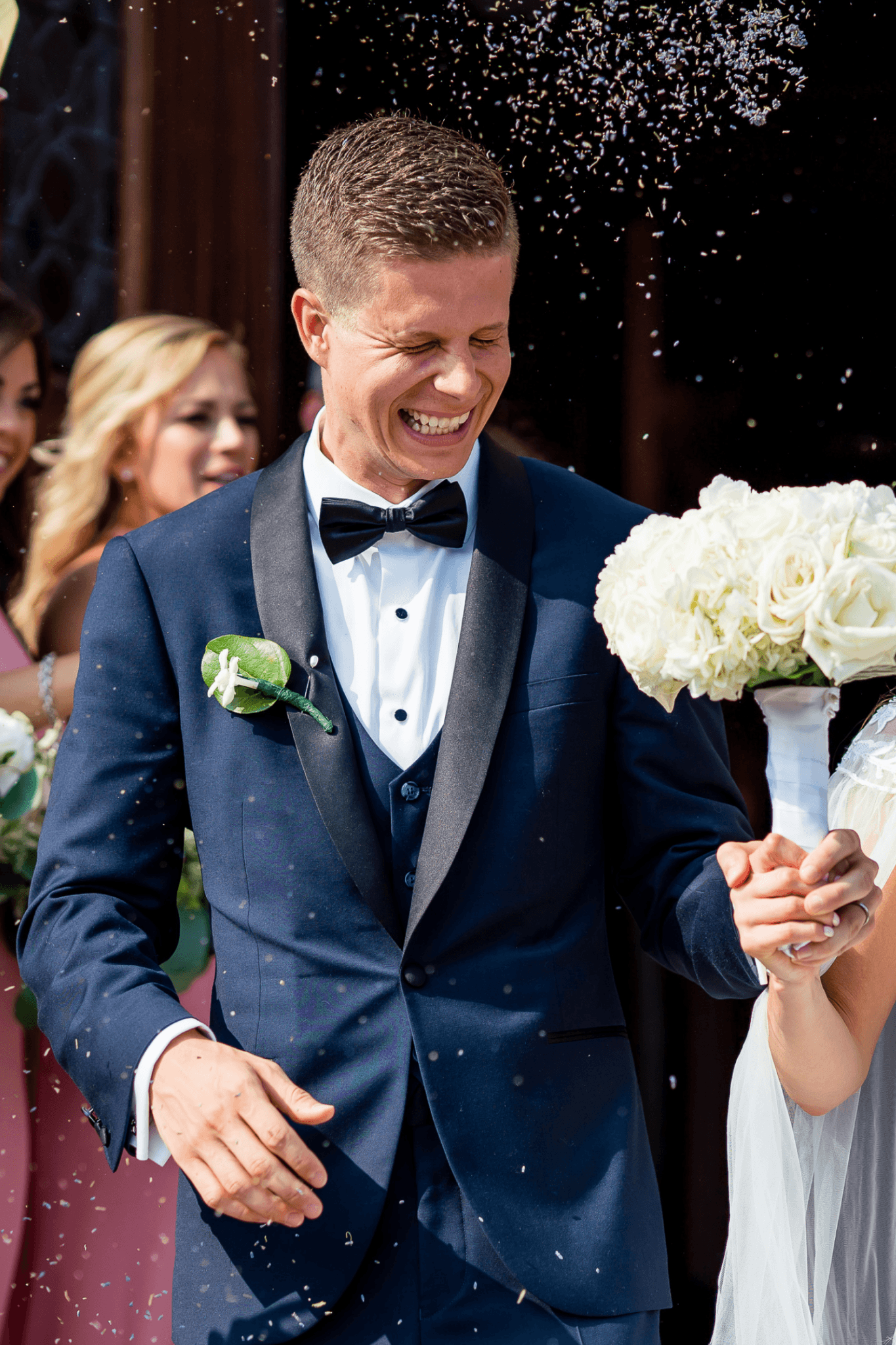 Tailor's Stretch Blend Navy Blue Tuxedo | Modern or Slim Fit - My Men's Shop