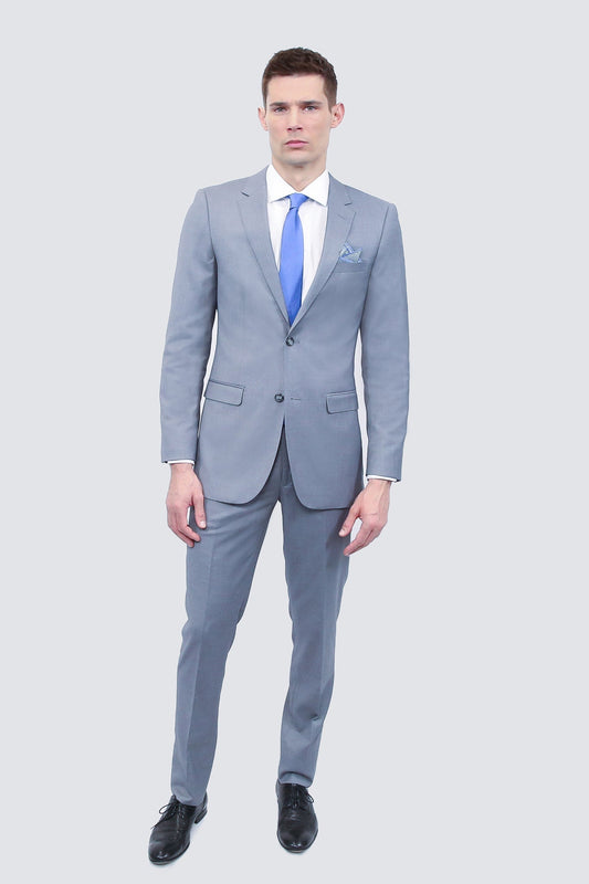 Tailor's Stretch Blend Suit | Shark Grey Modern or Slim Fit - My Men's Shop