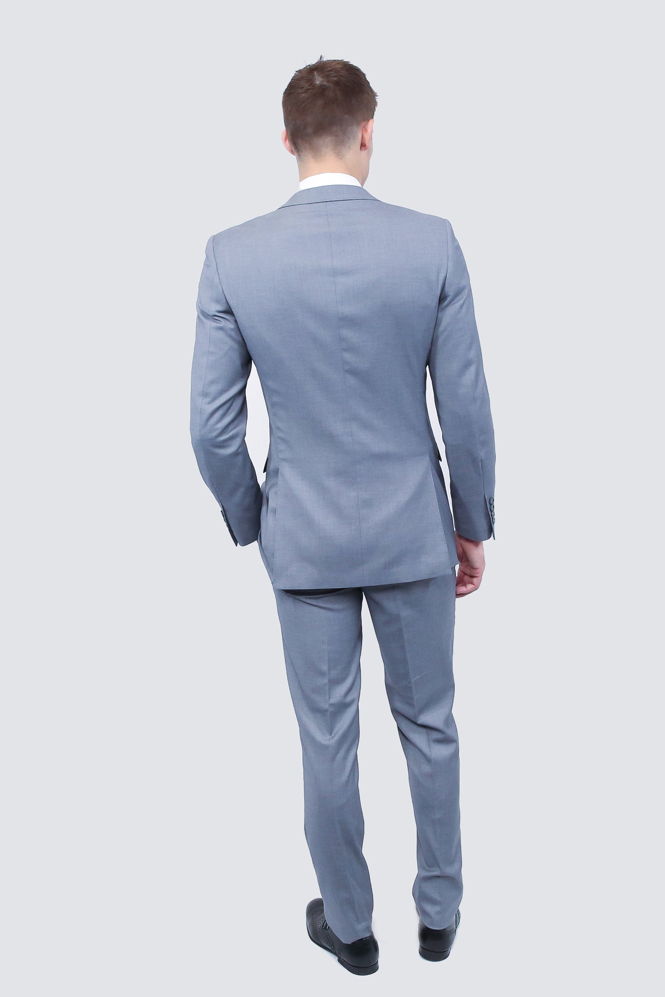 Tailor's Stretch Blend Suit | Shark Grey Modern or Slim Fit - My Men's Shop