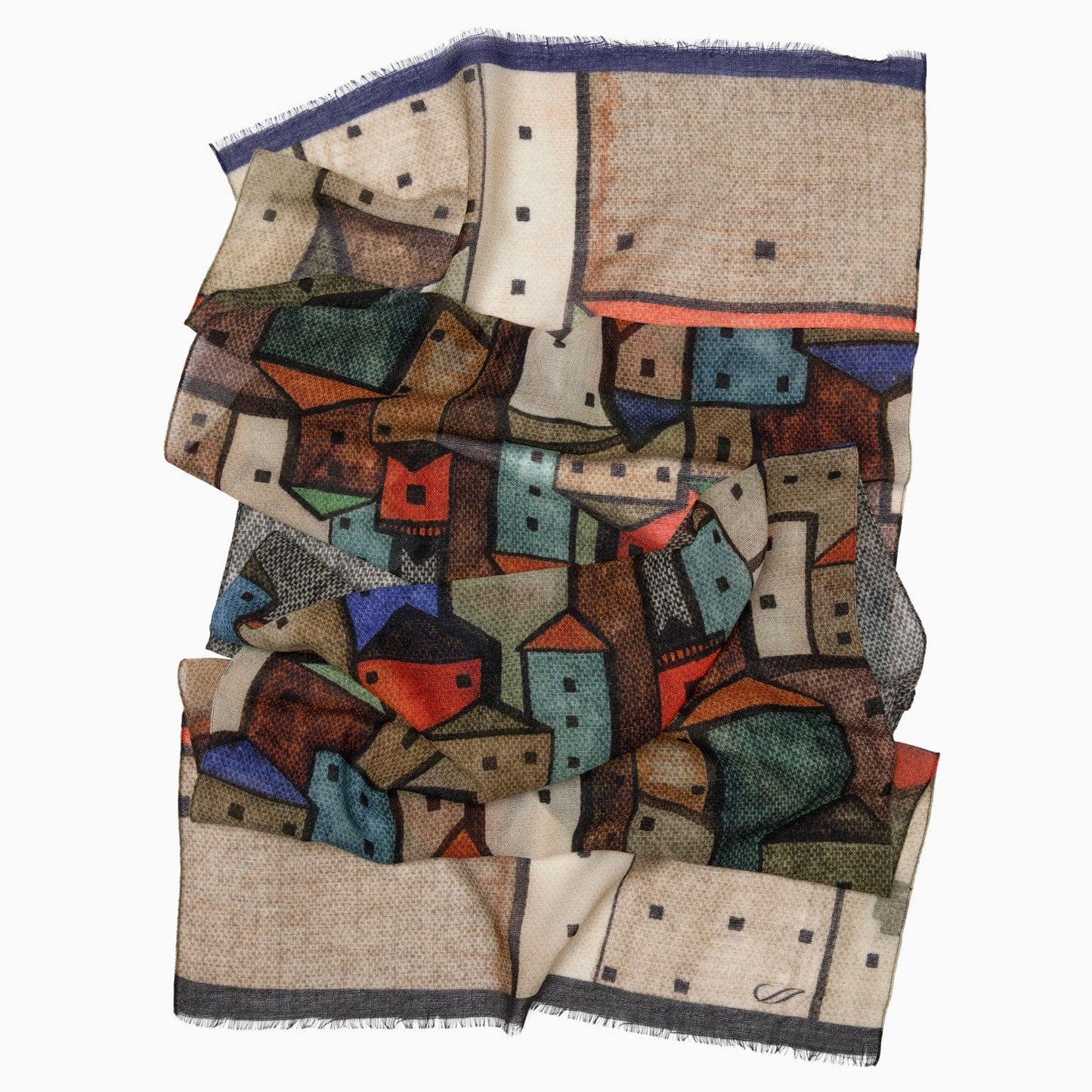 Villaggio - Wool Scarf - Tan - My Men's Shop