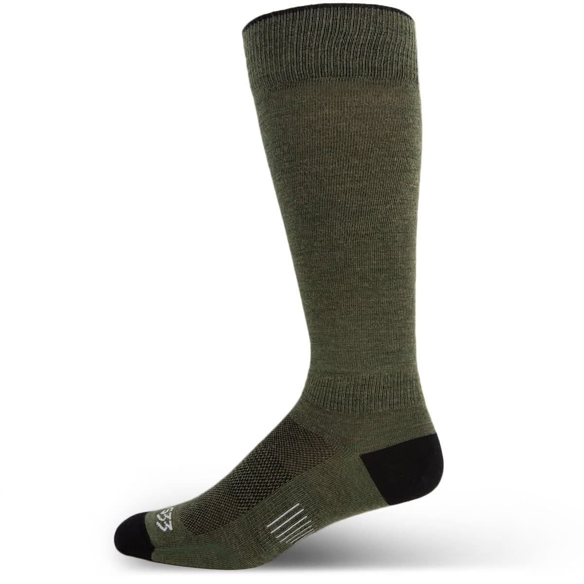 Microweight - Over the Calf Wool Socks Mountain Heritage - My Men's Shop