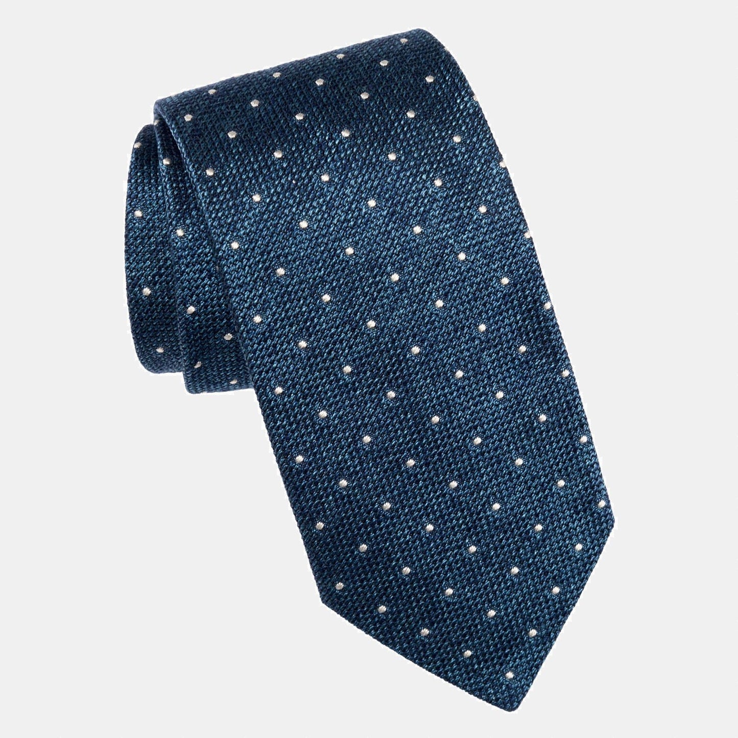 Mattei - Silk Grenadine Tie - Blue - My Men's Shop