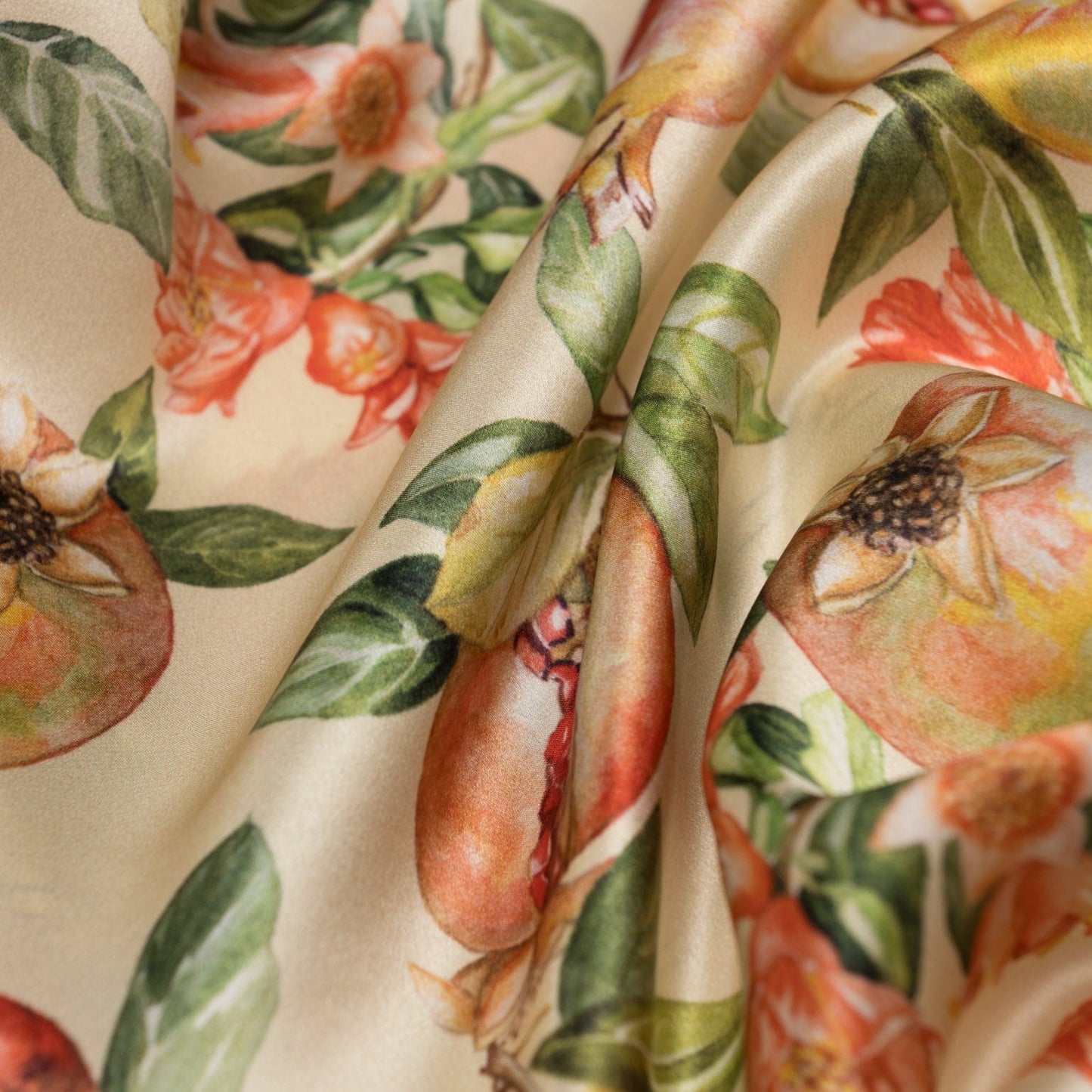 Melograno - Silk Foulard - White Gold - My Men's Shop