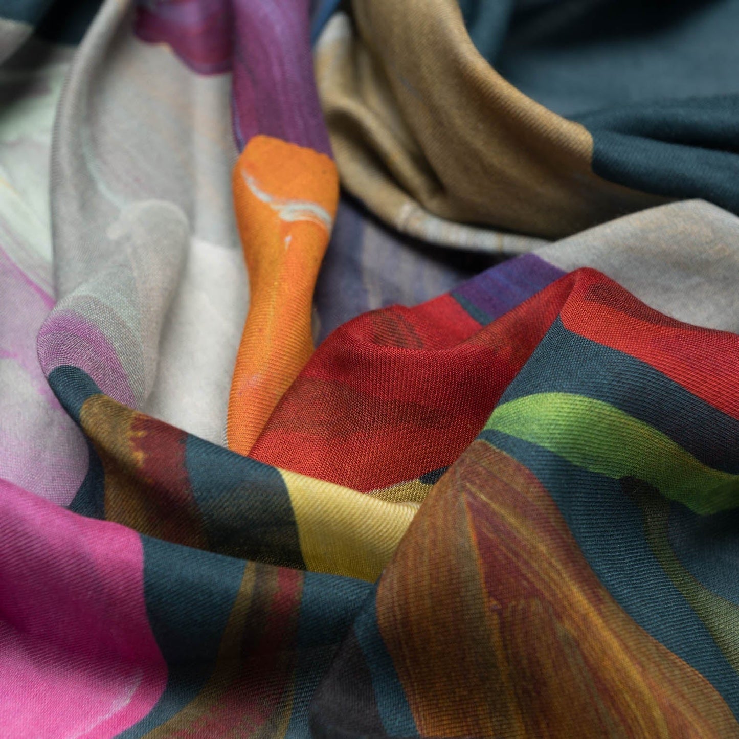 Catrina - Modal Cashmere Scarf Shawl - Petrol Blue - My Men's Shop