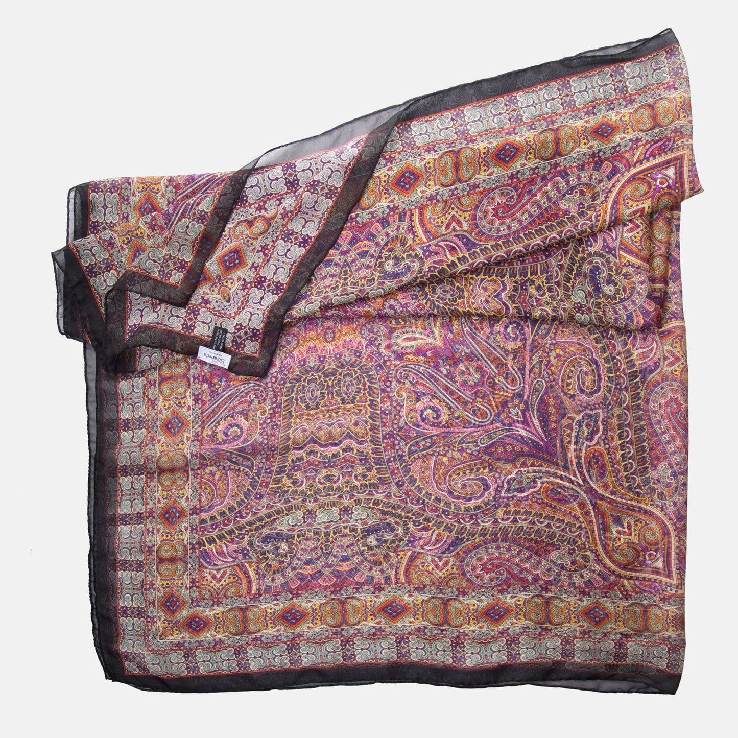 Ambra - Silk Scarf Shawl - Multicolored - My Men's Shop