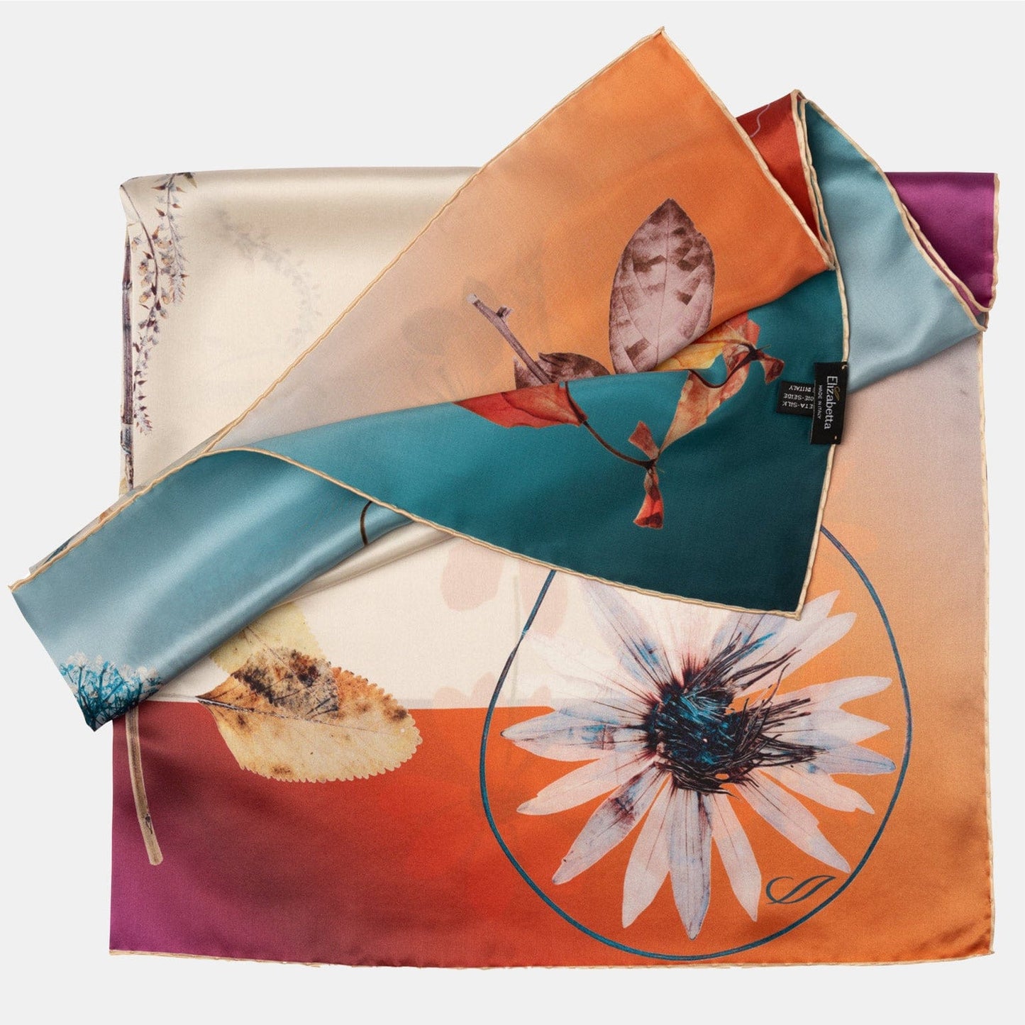 Cristina - Silk Foulard - Champagne