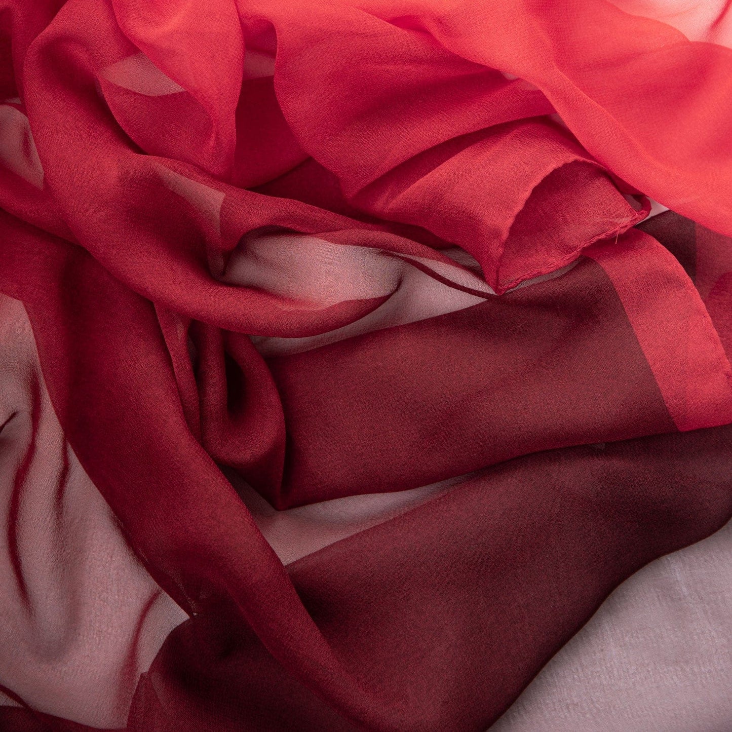 Sophia - Silk Scarf Shawl - Burgundy/Red - My Men's Shop