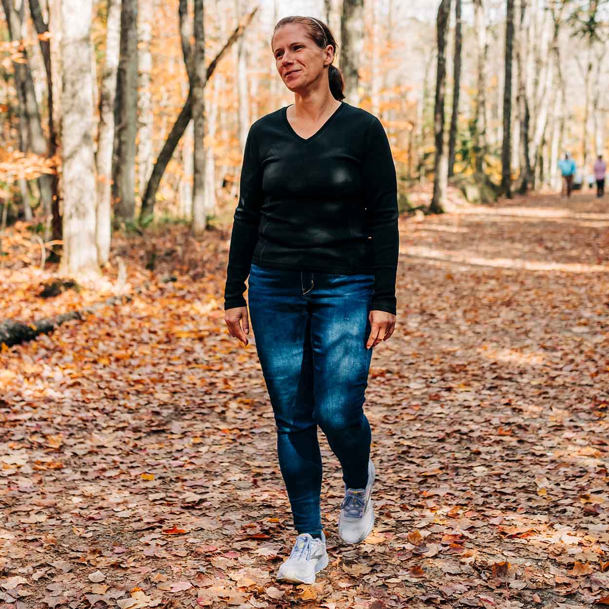 Midweight - Women's Long Sleeve V-Neck Sweater 100% Merino Wool - My Men's Shop