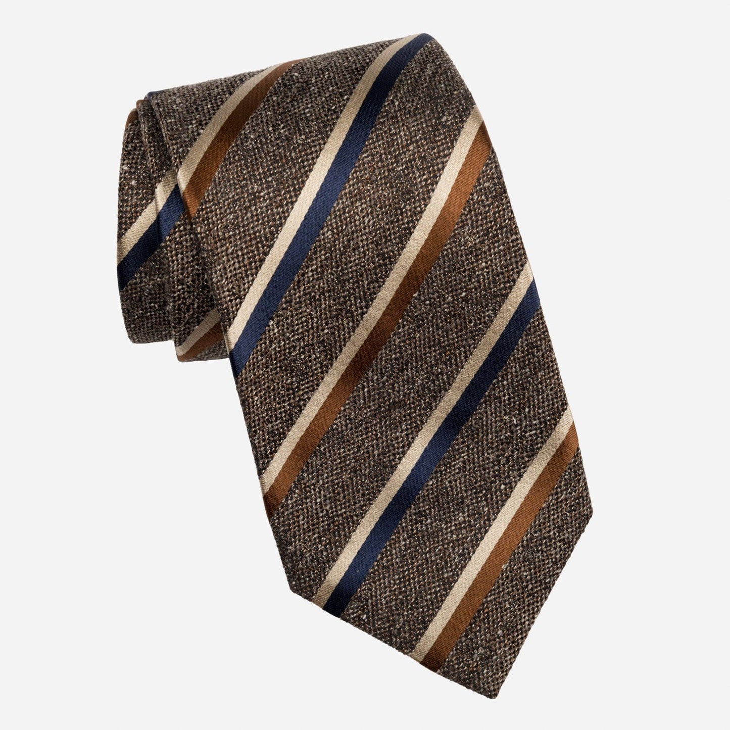 Velletri - Silk Jacquard Tie - Oak - My Men's Shop