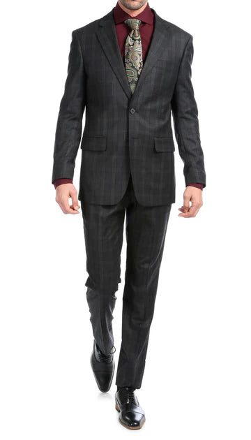 Mason Premium Wool Slim Fit SUIT - My Men's Shop