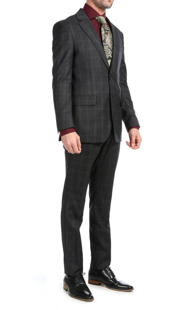 Mason Premium Wool Slim Fit SUIT - My Men's Shop