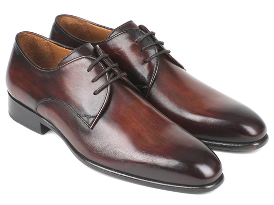 Paul Parkman Antique Brown Derby Shoes (ID#696AT51) - My Men's Shop