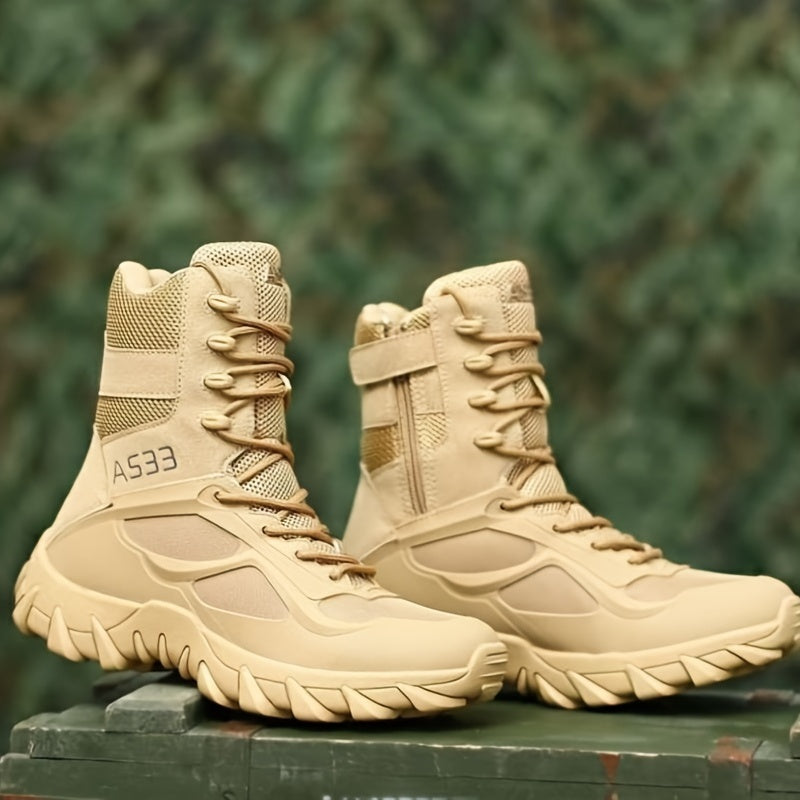 Mens Tactical Snow Boots for Outdoor Winter Adventures - My Men's Shop
