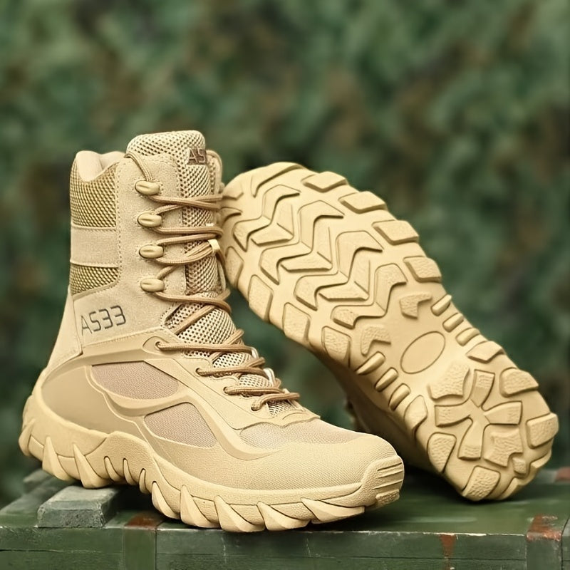 Mens Tactical Snow Boots for Outdoor Winter Adventures - My Men's Shop