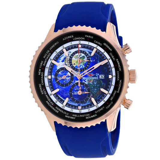 Seapro Reloj para hombre Meridian World Timer GMT