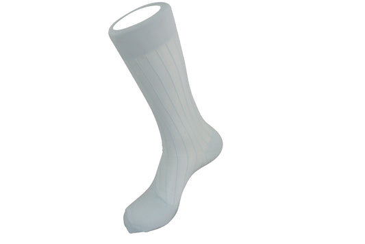 Men's Nylon Socks 100 Sky Blue