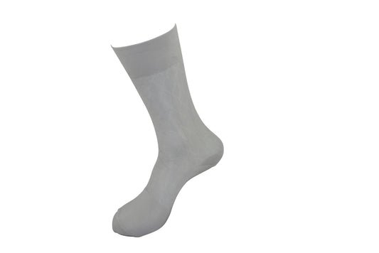 Men's Nylon Socks 102 Silver