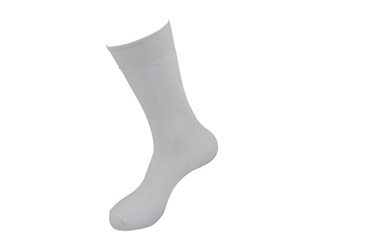 Men's Nylon Socks 102 White