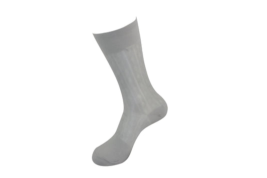 Men's Nylon Socks 108 Silver
