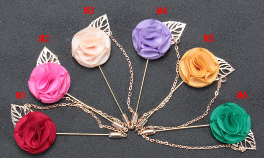 JSLP137 Lapel Pin with Chain