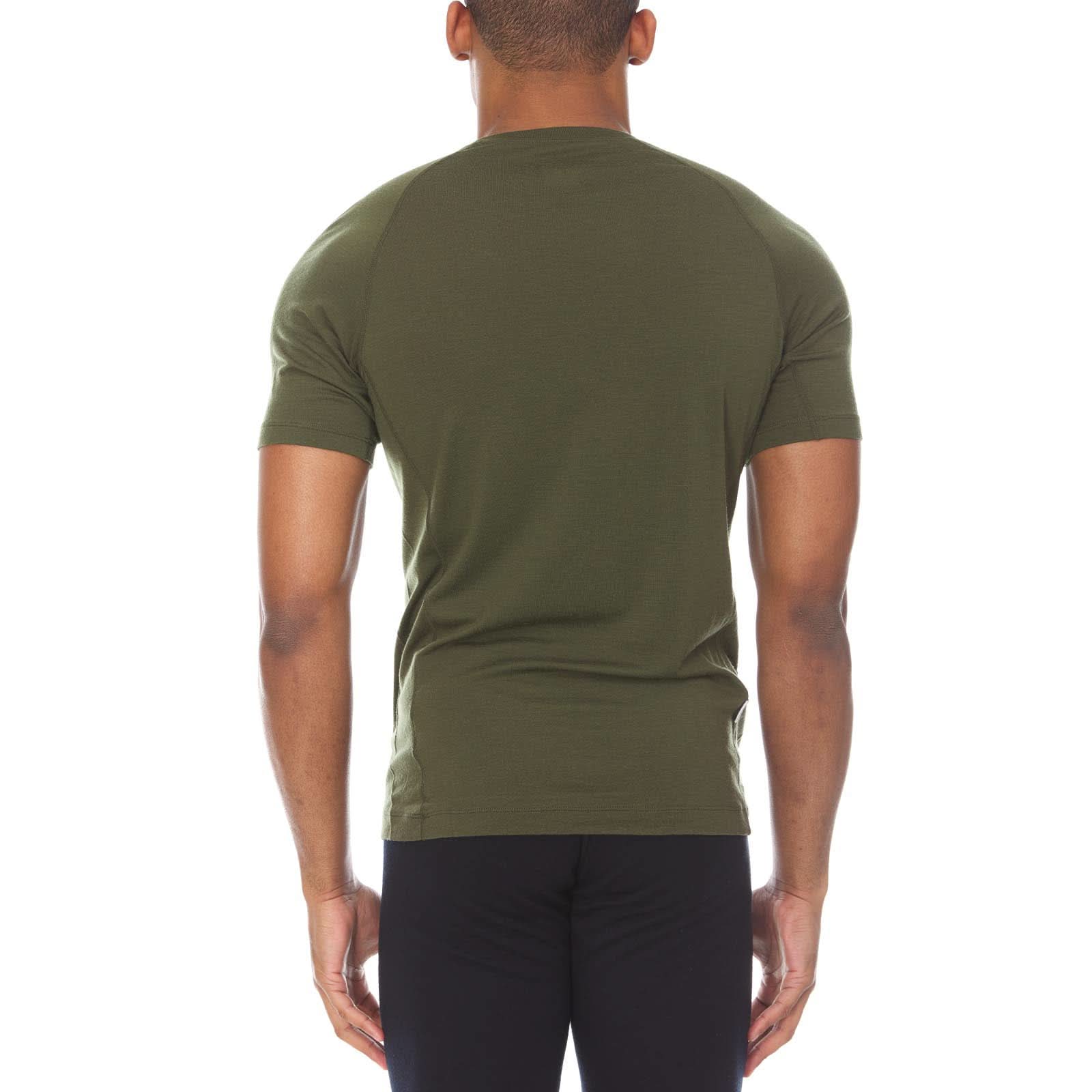 Microweight - Men's Wool Raglan T Shirt Woolverino - My Men's Shop