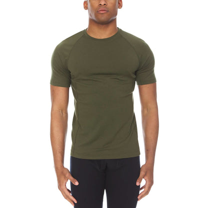 Microweight - Men's Wool Raglan T Shirt Woolverino - My Men's Shop