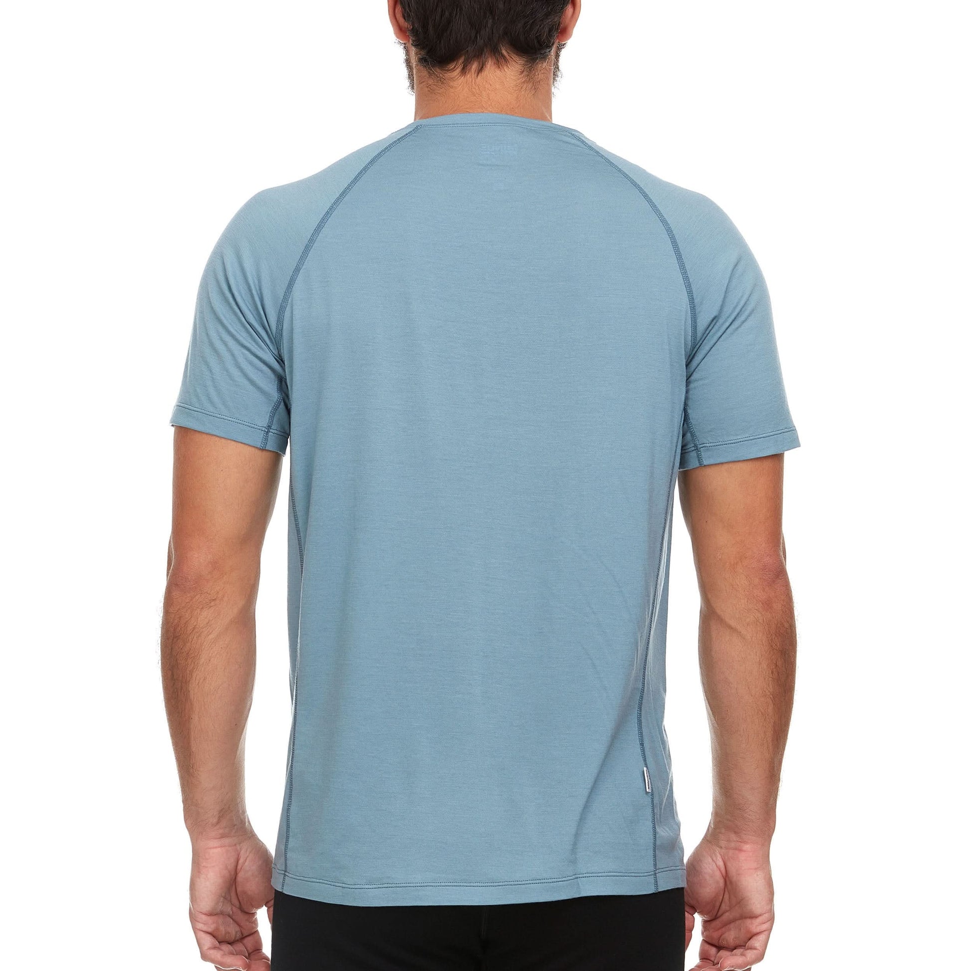 Microweight - Men's Wool Raglan T Shirt Woolverino - My Men's Shop