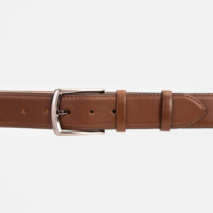 The Torino Brown Calfskin Belt