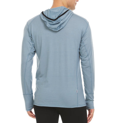 Microweight - Men's Wool 1/4 Zip Sun Hoodie Woolverino - My Men's Shop