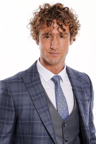 Ty-1422 MENS VESTED SUIT - My Men's Shop
