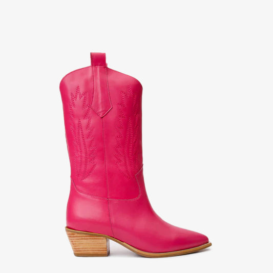 The Togg Pink Leather Cowboy Women  Boot Final Sale!