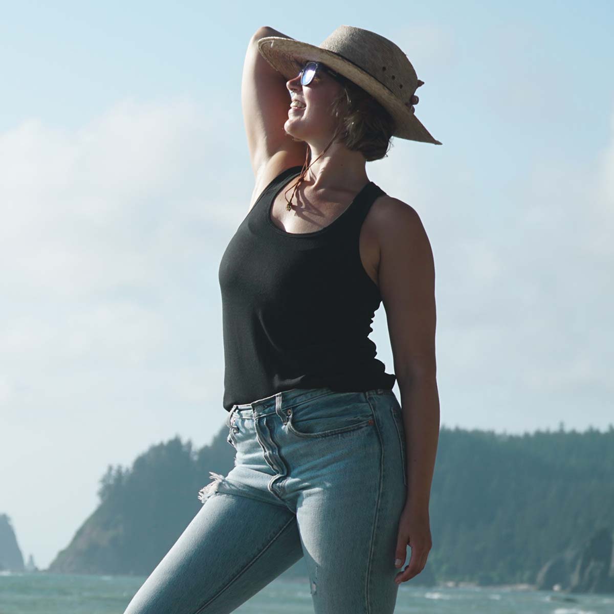 Micro Weight - Women's Wool Racerback Tank Top Woolverino - My Men's Shop
