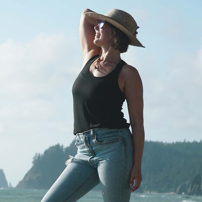 Micro Weight - Women's Wool Racerback Tank Top Woolverino - My Men's Shop