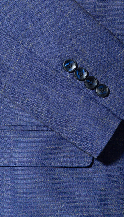 Ferrecci Harwin Mens Hunter Green Textured Tweed Suit.