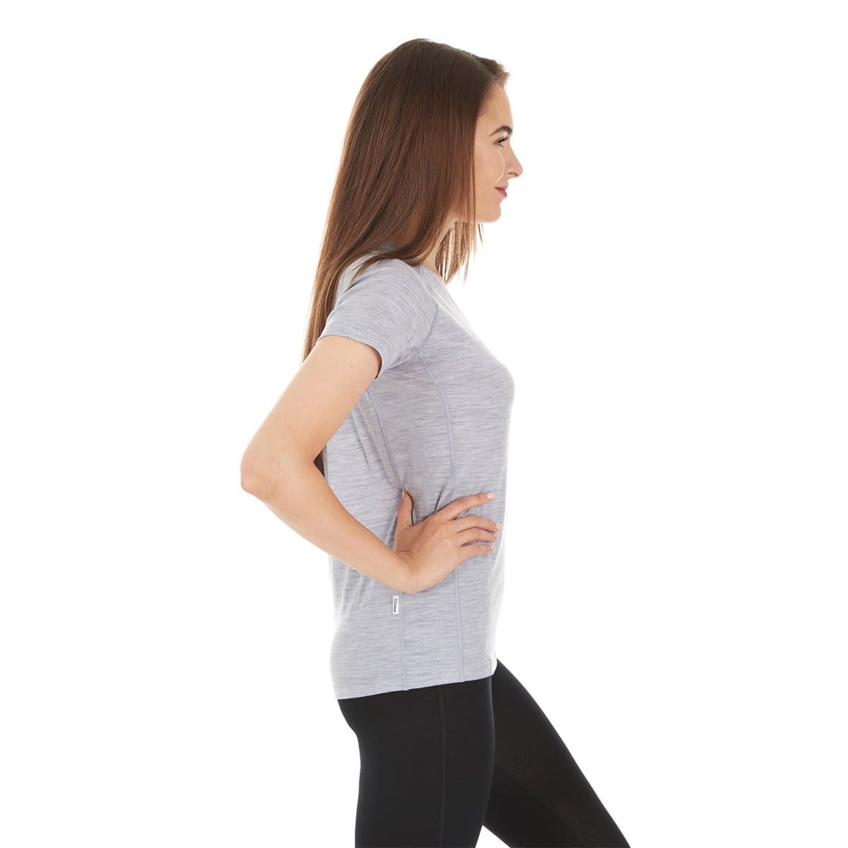 Micro Weight - Women's Wool V-Neck T-Shirt Woolverino - My Men's Shop