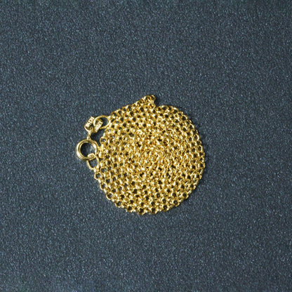 Cadena Rolo de Oro Amarillo 14k 1.9mm