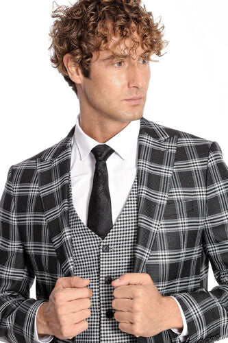 Ty-1422 MENS VESTED SUIT - My Men's Shop