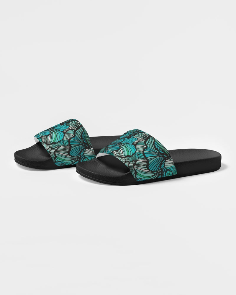 Sea Petal Swirls Men's Slide Sandal - My Men's Shop