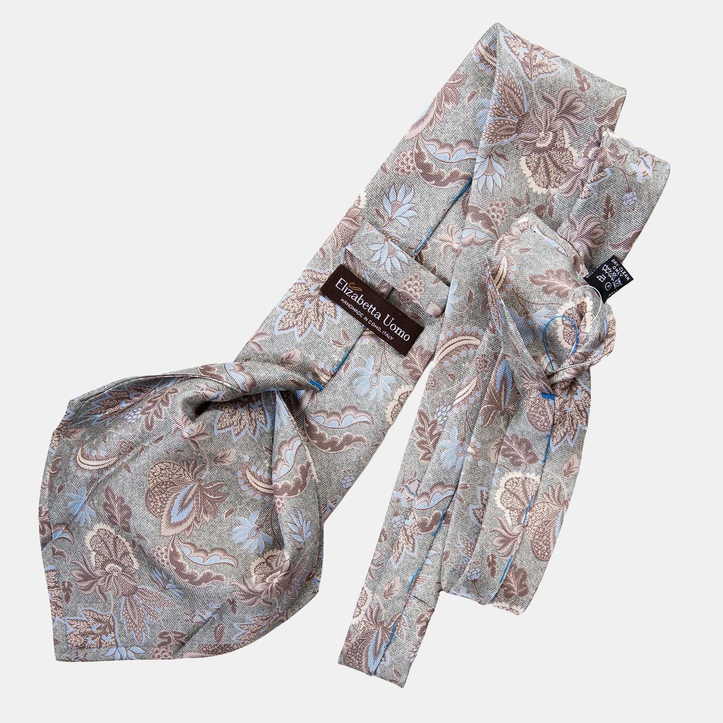 Medici - Printed Silk Tie - Soft Jade - My Men's Shop