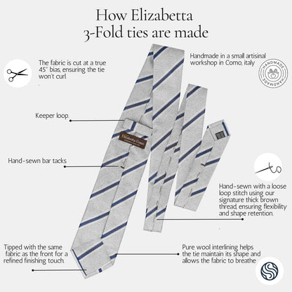 Barbera - Silk Jacquard Tie - Black