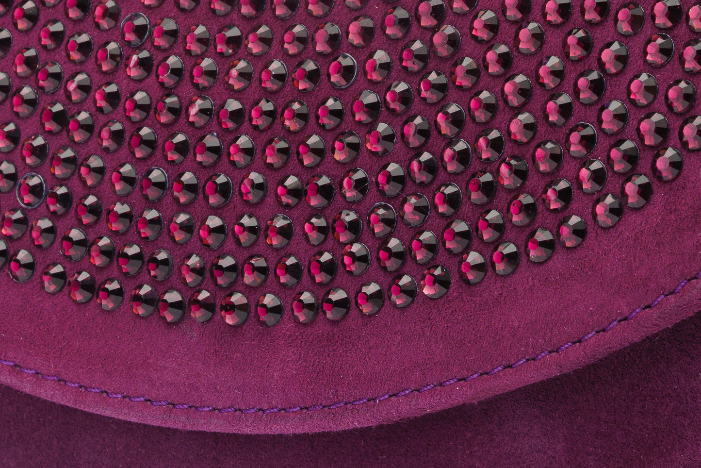 The Ailano Purple Leather Handbag