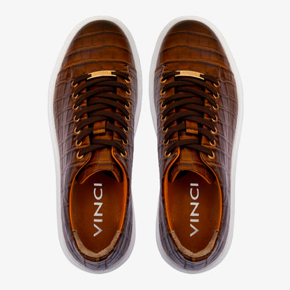 The Dublin Tan Leather Men Sneaker