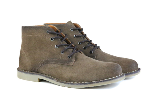 The Grover | Burnished Tobacco Suede - My Men's Shop