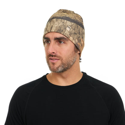 Lightweight - Ridge Cuff Beanie 100% Merino Wool - My Men's Shop