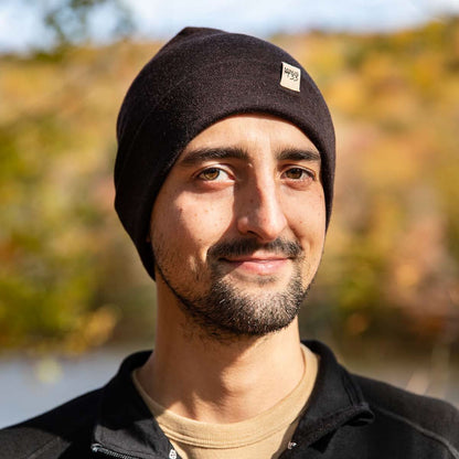 Lightweight Wool Cuff Beanie - 100% Merino Wool