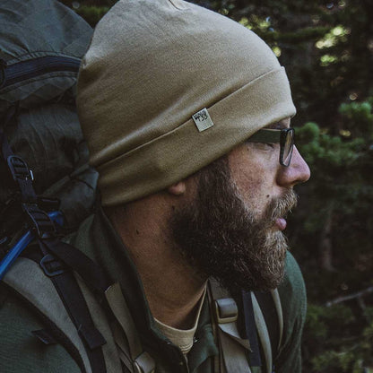 Lightweight Wool Cuff Beanie - 100% Merino Wool