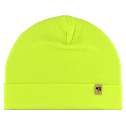 Lightweight - Ridge Cuff Beanie 100% Merino Wool - My Men's Shop