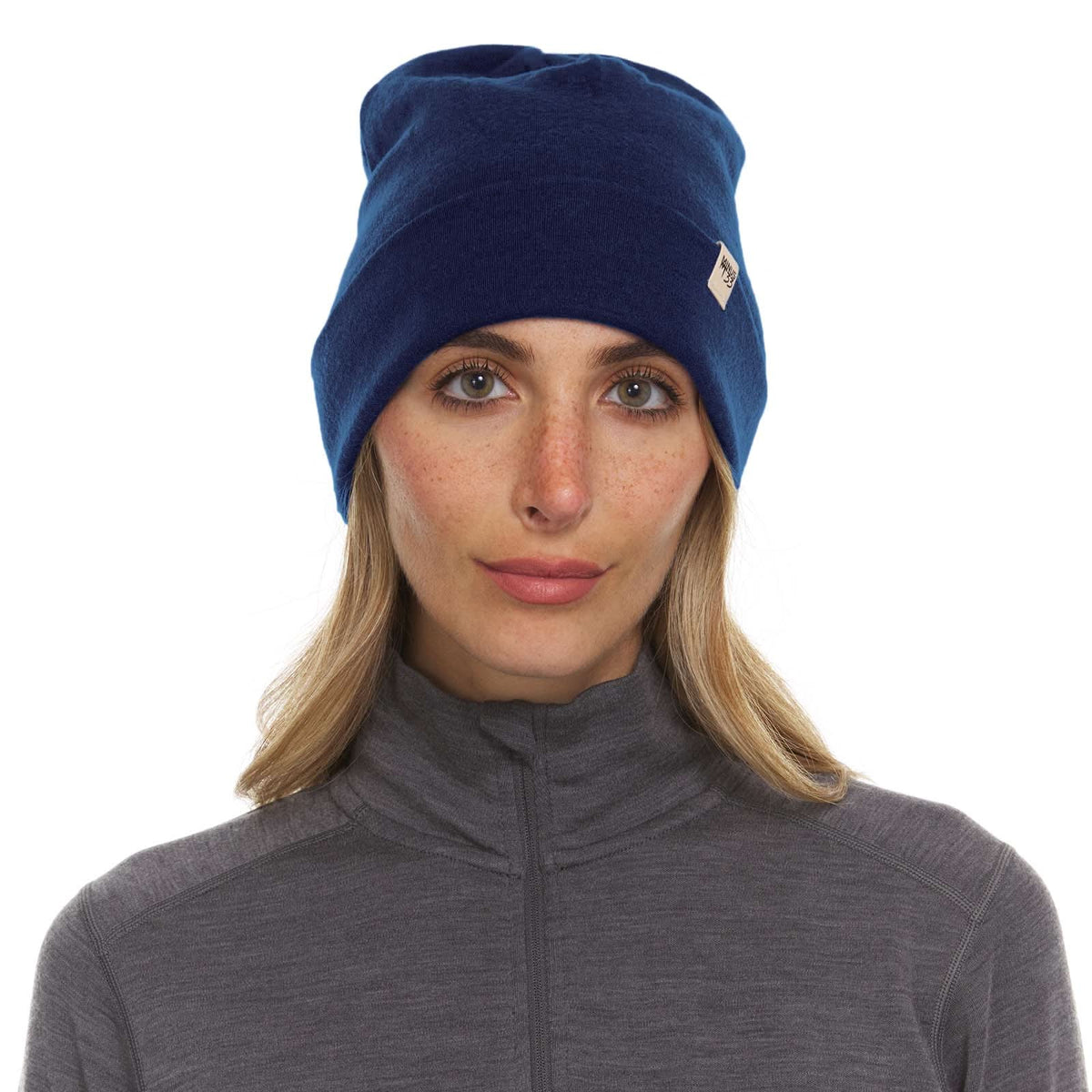 Lightweight Wool Cuff Beanie - 100% Merino Wool